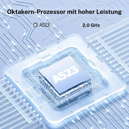 PRITOM 15 - 10,1-Zoll-Android-Tablet, 16 GB RAM, 64 GB ROM, mit Tastaturgehäuse und Stift, Dual-Kamera, 8-MP-Akku, 6000 mAh, ideales Geschenk für Schule und Alltag