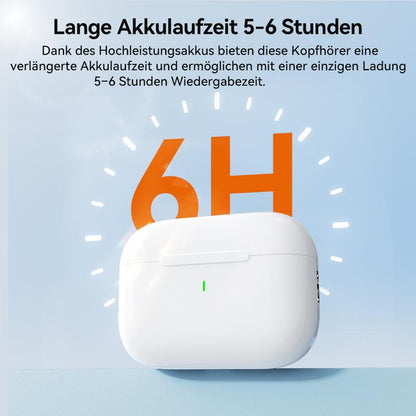 【Versandkostenfrei (Limitiert)】9-in-1 Limitiertes Geschenkpaket – GOOJODOQ J206 Bluetooth 5.3 Geräuschunterdrückende Ohrhörer, Lautstärkeverstärker, Sicherer Sitz, Ultraleicht, HD-Stereoklang