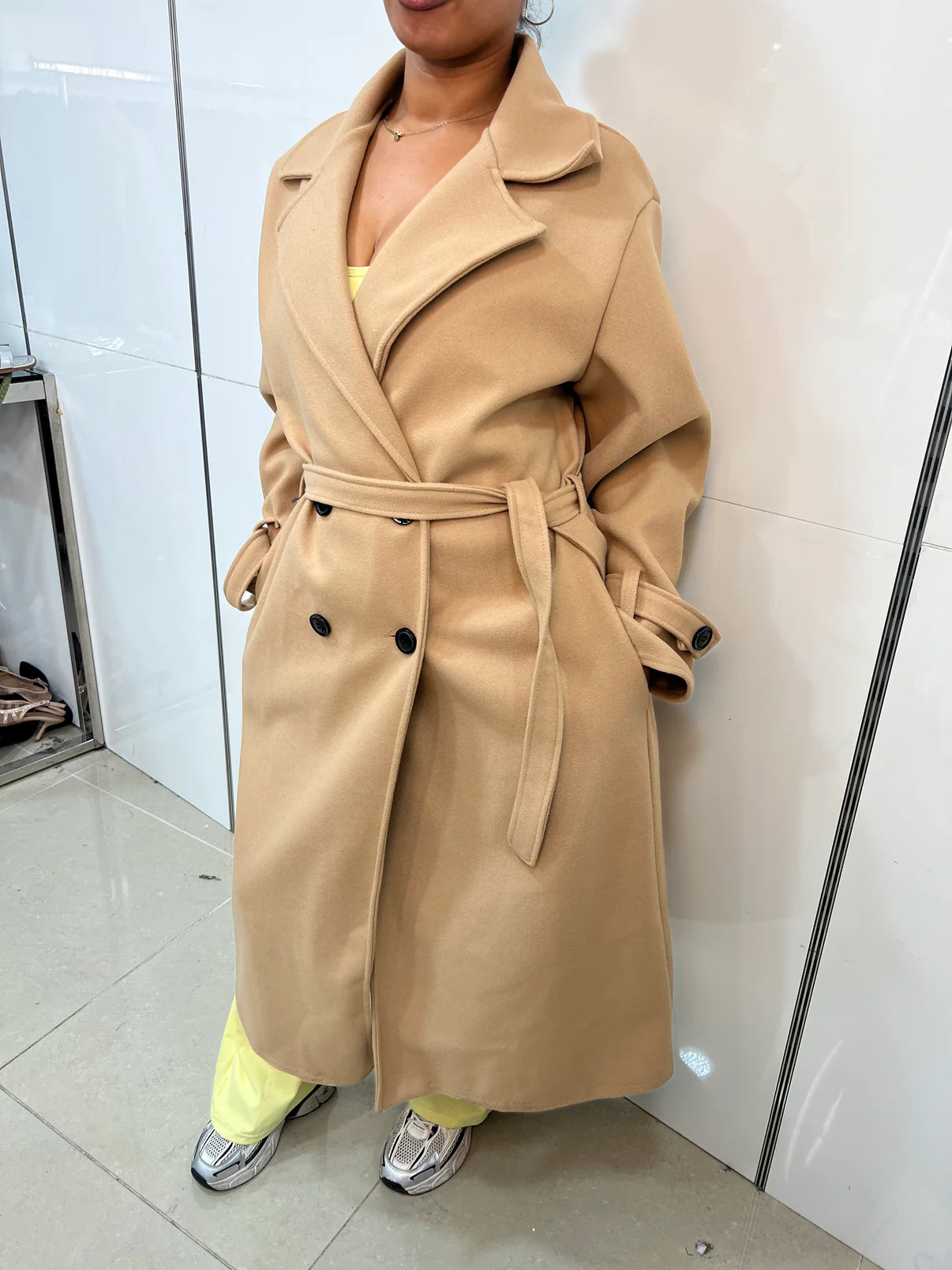 Trench long oversize 415
